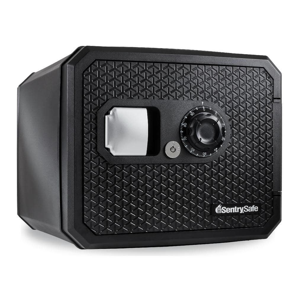 Sentry Safe Home Safe, Fire-Resistant, Water-Resistant with Combination Lock and Override Key
