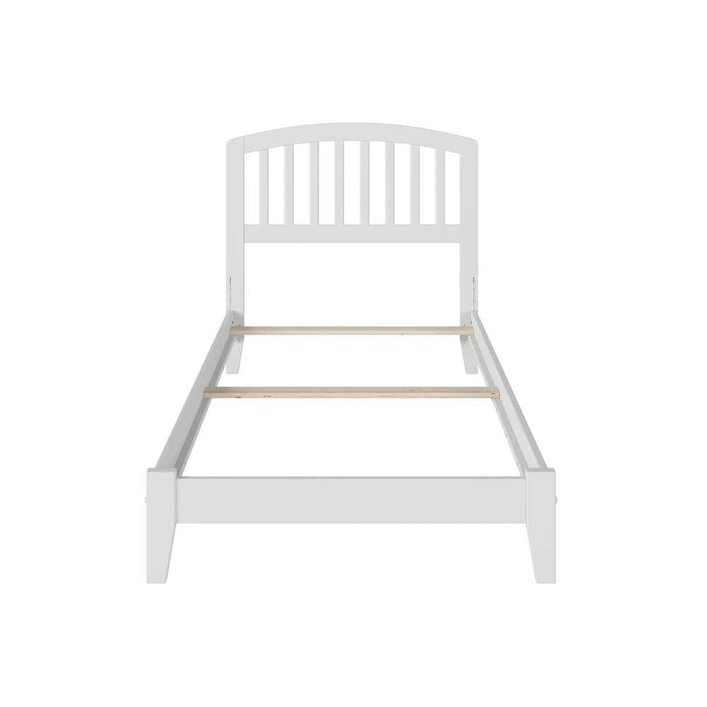 Richmond Twin Traditional Bed in White