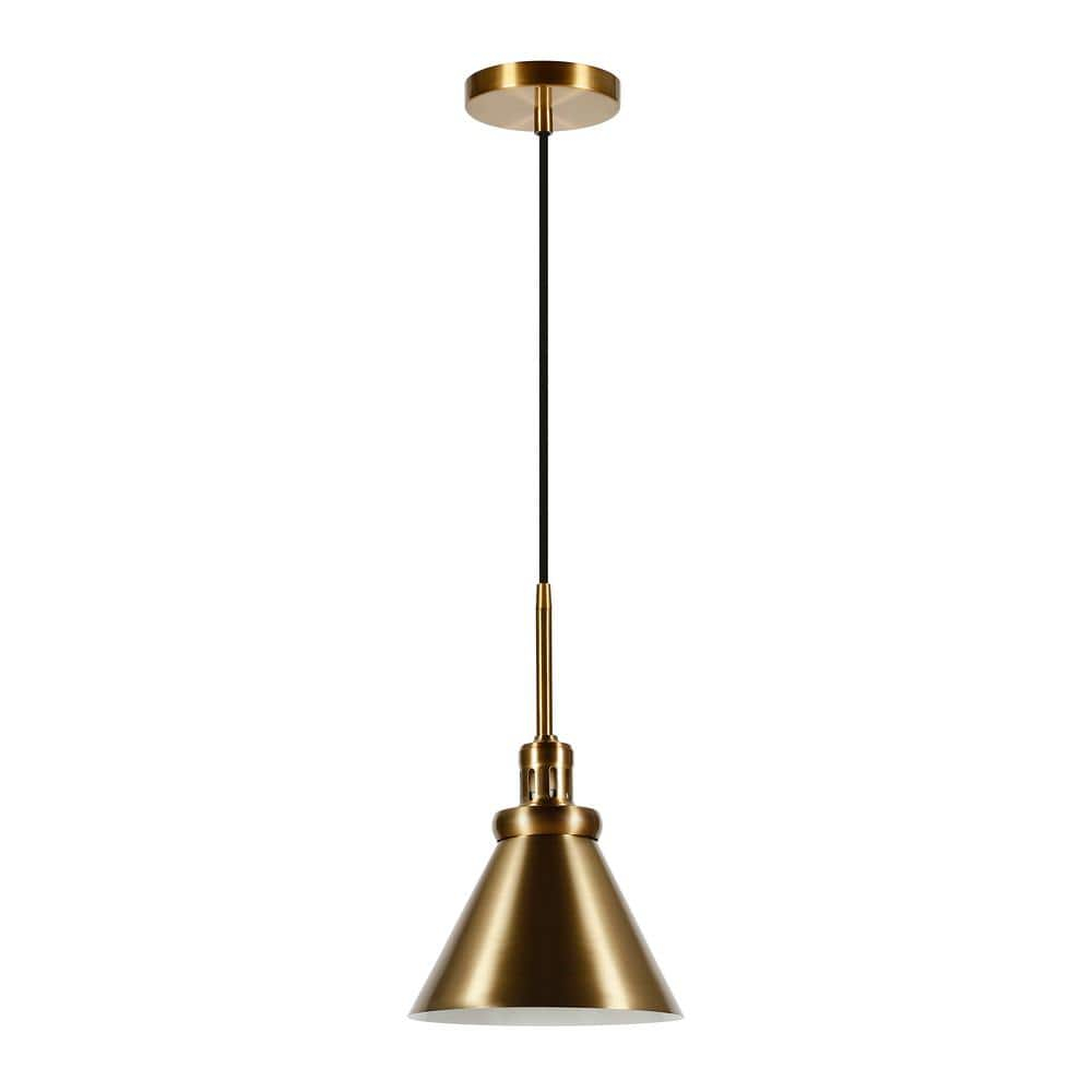 Evelyn&Zoe Industrial Metal Pendant