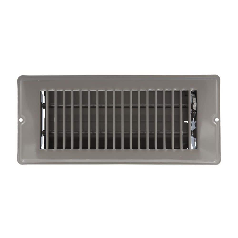 Brown Steel Floor Register for Mobile Homes and RVs