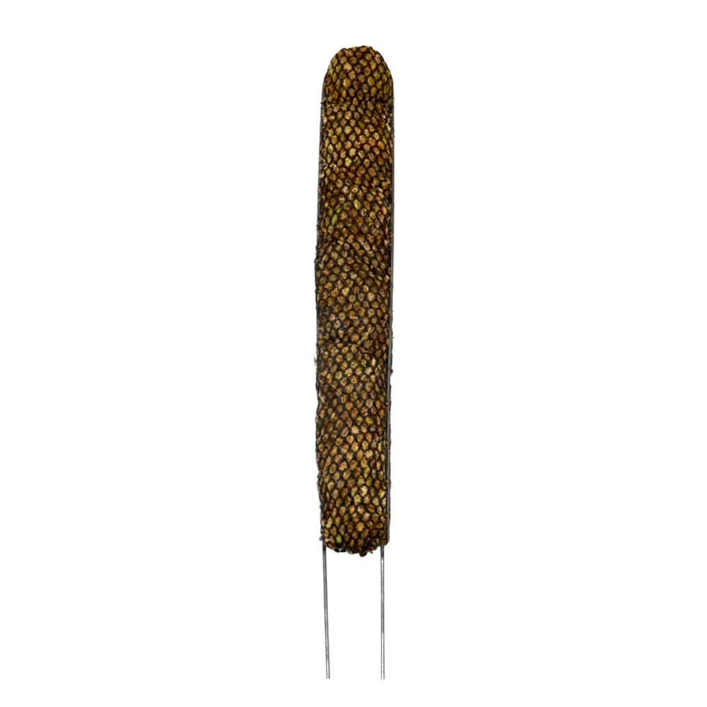 30" Brown Metal Totem Pole Plant Support