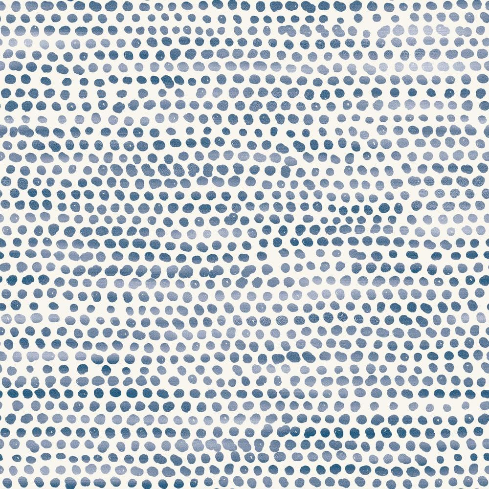 Tempaper Moire Dots Light Tan Peel and Stick Wallpaper, 20.5" x 16.5'