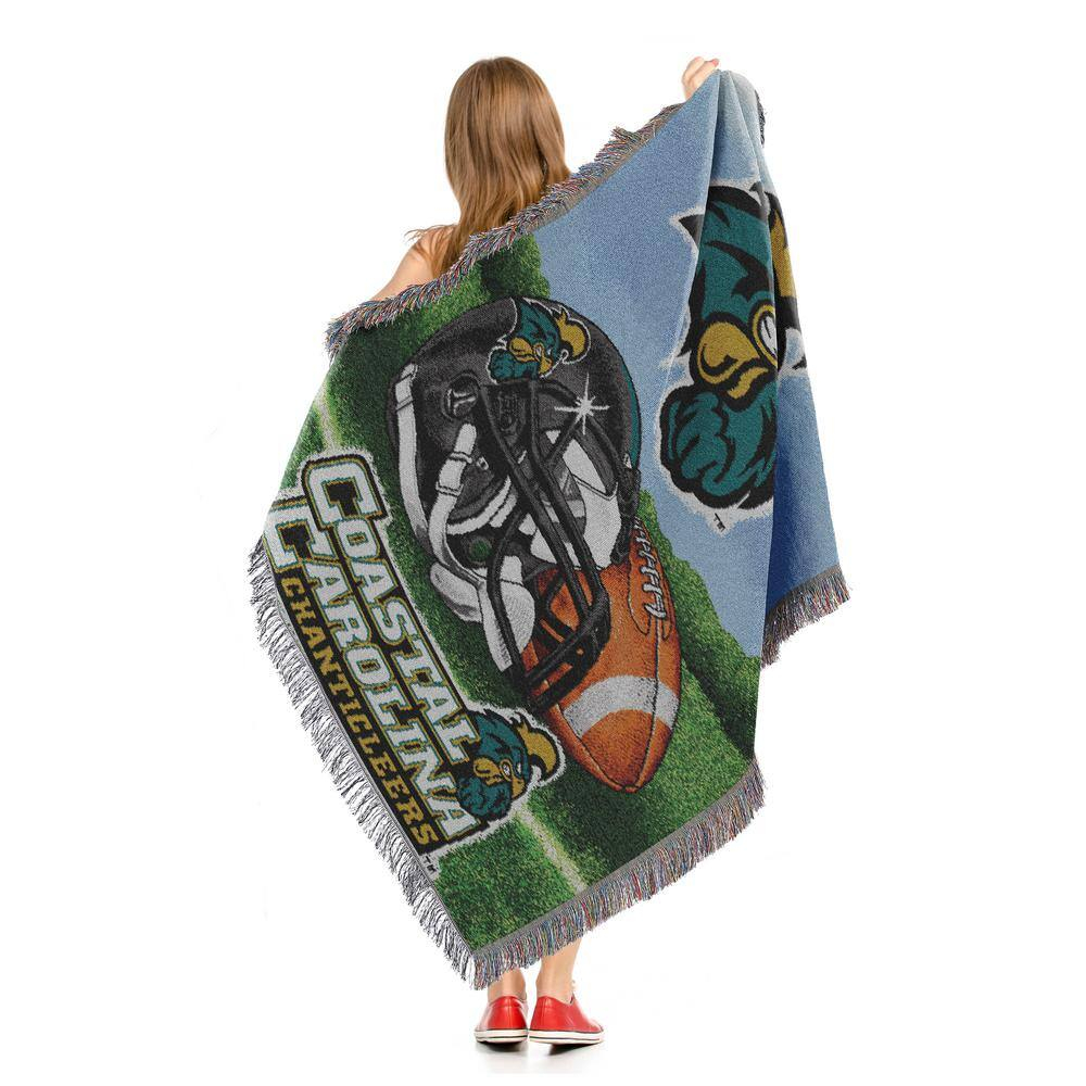 Northwest Co. NCAA Throw Blanket, Homefield Advantage College Sports Decor, 48x60 Inches