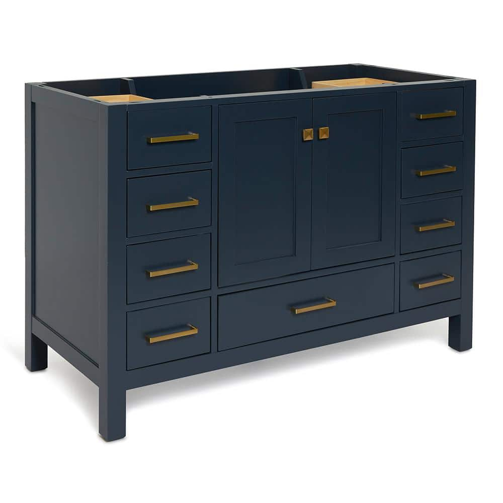 Ariel A049s-Bc Cambridge 48" Single Free Standing Vanity Cabinet Only - Blue