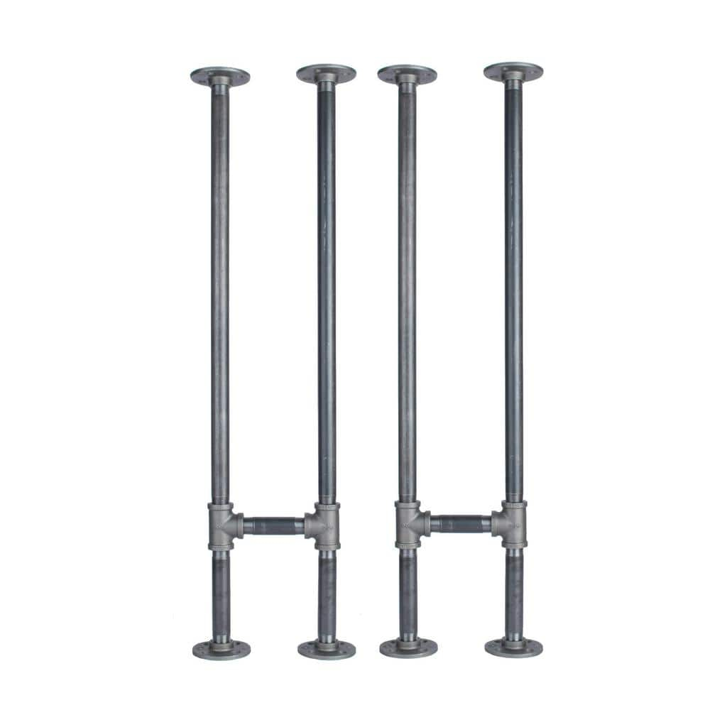 3/4 In H Pipe Leg Kit Console Table - 2 pack