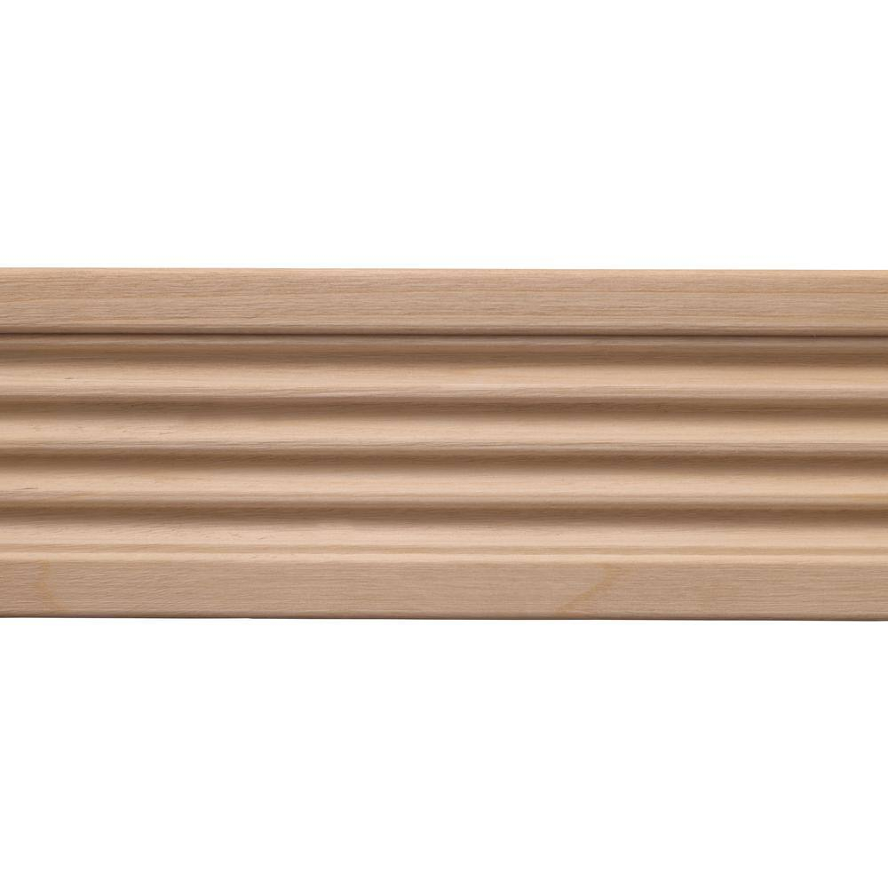 Ornamental Mouldings 1.125 In. D X 2.25 In. W X 82 In. L Unfinished Casing Kit