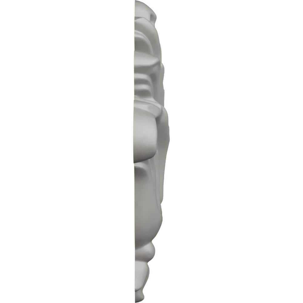 Small Primed Polyurethane Foliage Onlay Accent Piece