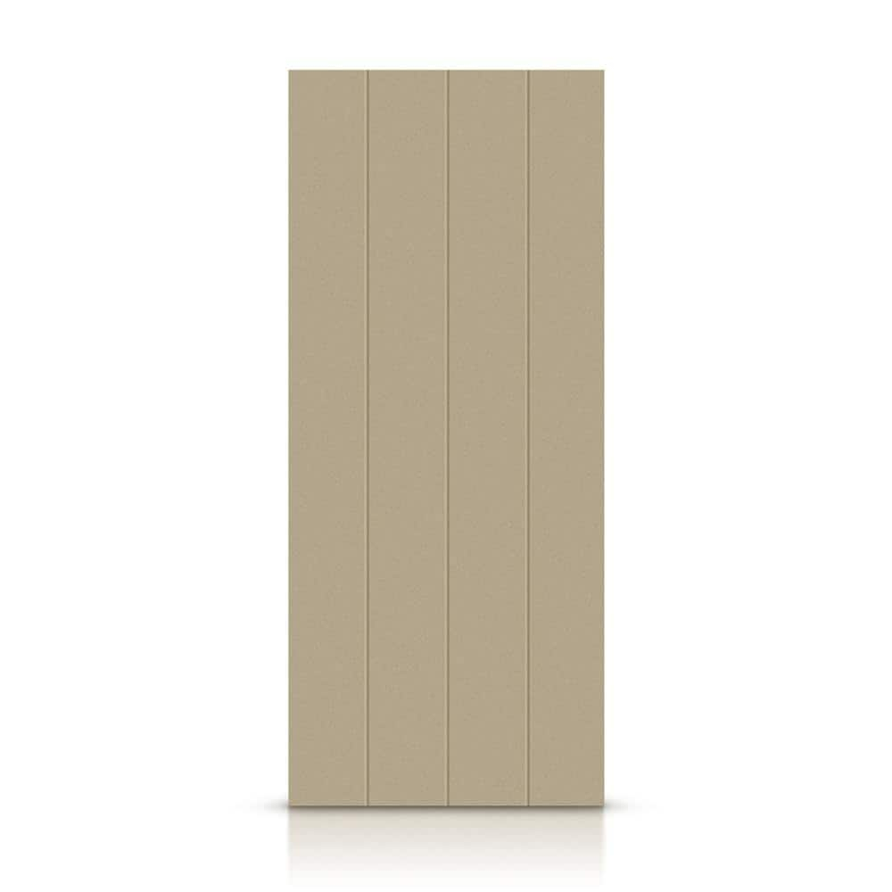 Calhome Hollow Paneled Painted Slab Door
