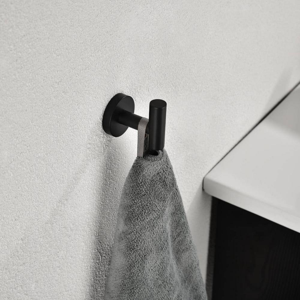 3-Piece Modern Bathroom Hardware Set - Rust-Resistant, Easy Installation, Complete Collection for Renovations