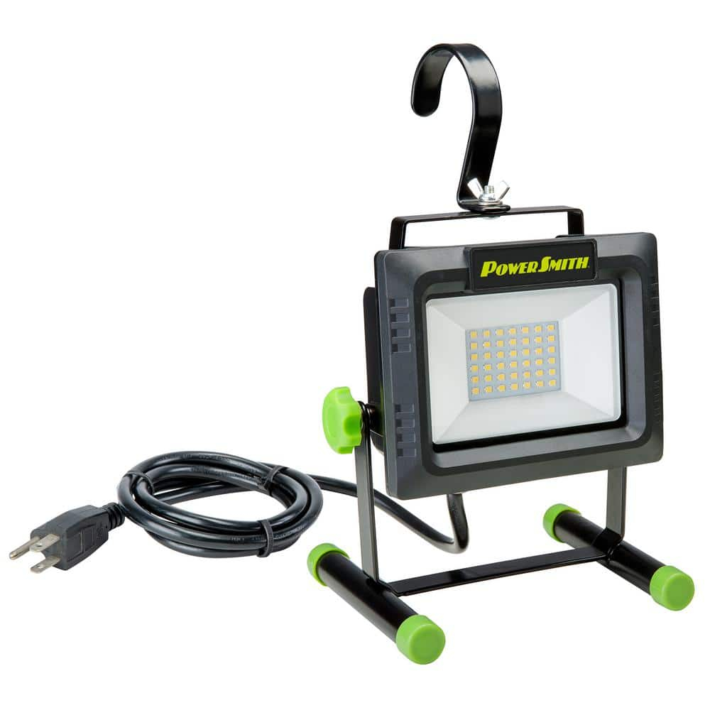 PowerSmith PowerSmith 4000 Lumen Portable LED Work Light with All Metal Stand and Sealed Switch for All Weather