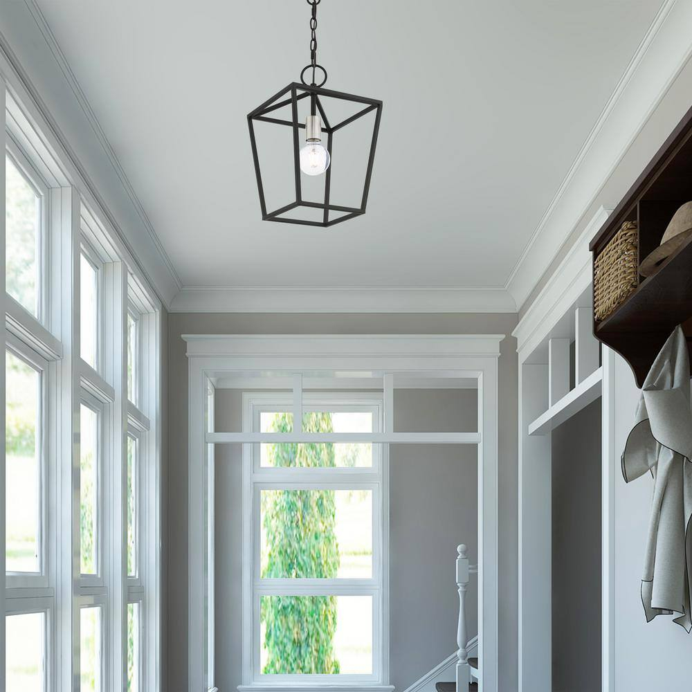Livex Lighting Devonshire 1 - Light Pendant in  Black