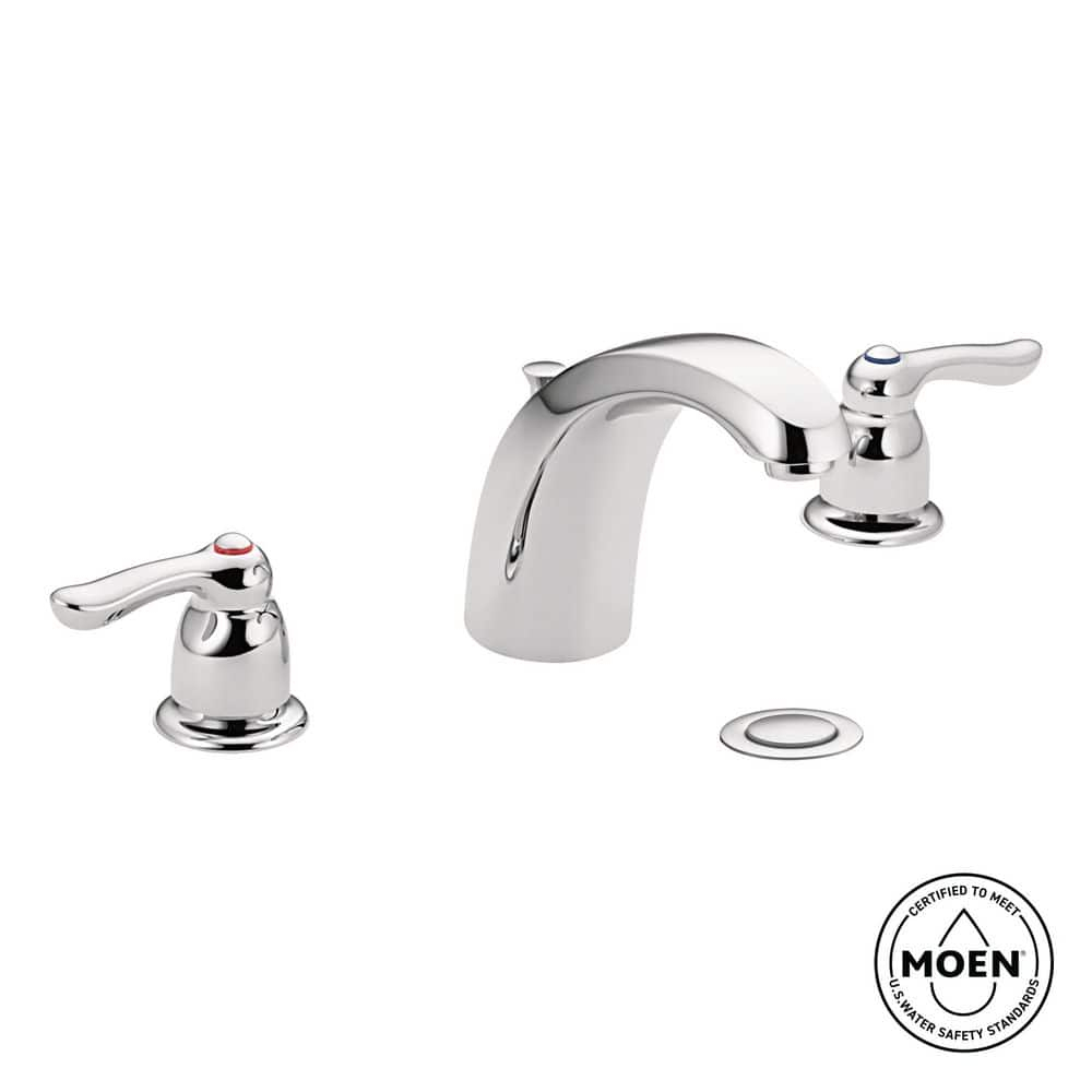 Chateau Widespread Bathroom Faucet with Drain Assembly