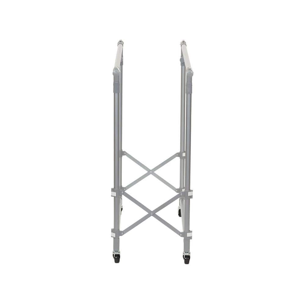 Household Essentials 52'' Dual Arm Adjustable Folding Garment Rack