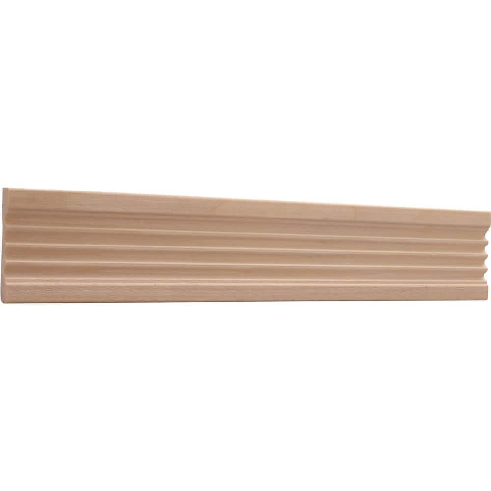 Ornamental Mouldings 1.125 In. D X 2.25 In. W X 82 In. L Unfinished Casing Kit