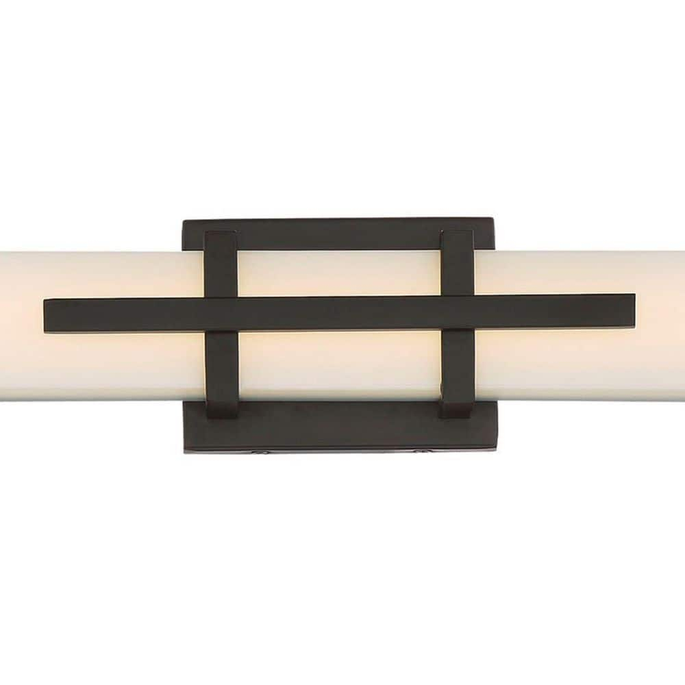 62/876-Nuvo Lighting-Grill-39W 1 LED Wall Sconce-4 Inches Wide-Aged Bronze Finish