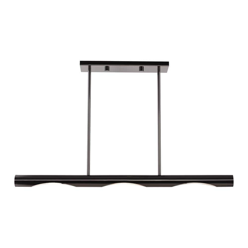 Livex Lighting Acra 3 - Light Chandelier in  Black Chrome