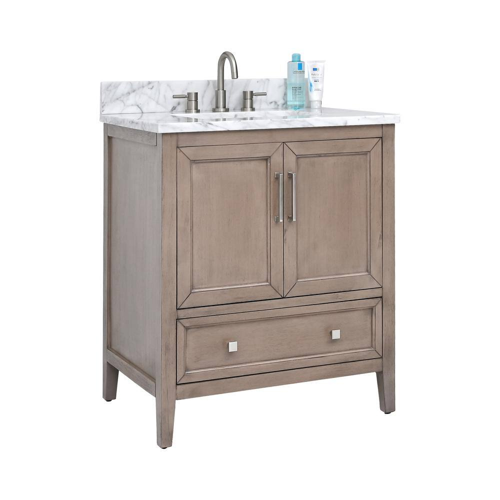 Avanity Everette-Vs31-Wd-C Everette 30" Single Basin Vanity Set - MultiColor