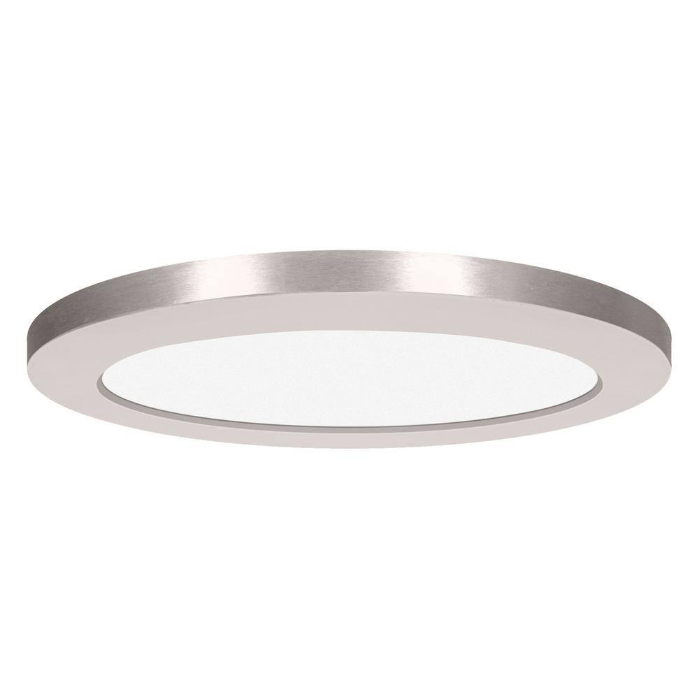 Access Lighting ModPLUS 1 - Light Flush Mount in  Brushed Steel
