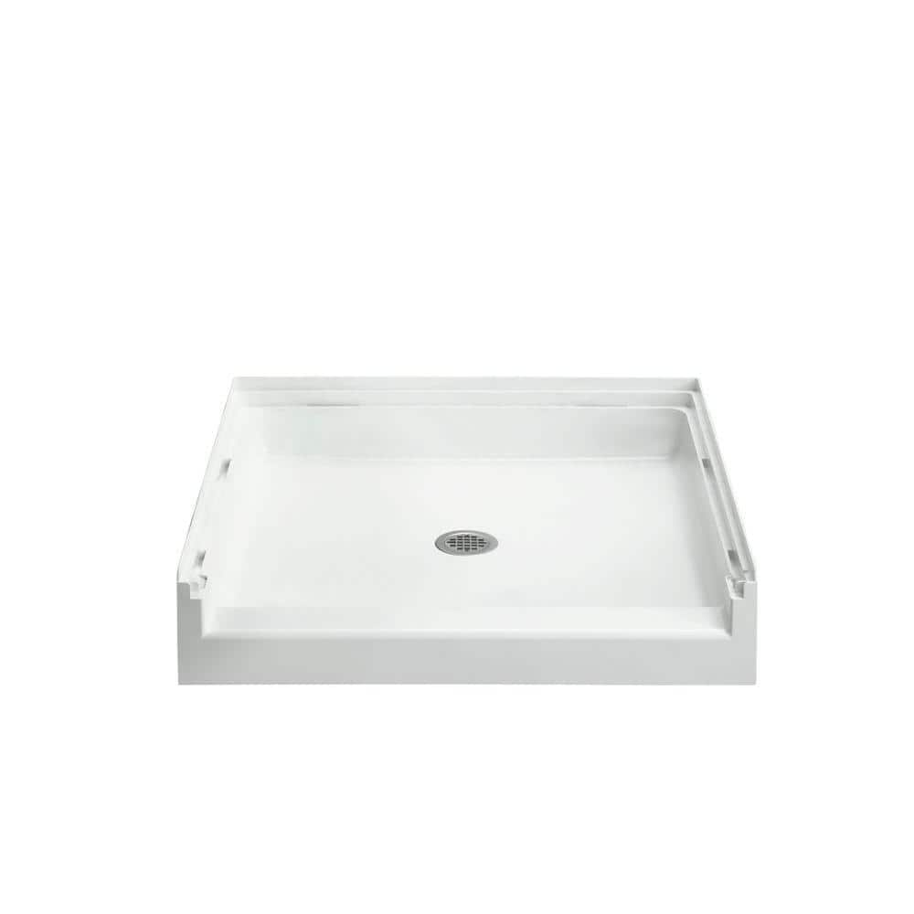Sterling 36" x 36" White High-Gloss Shower Base