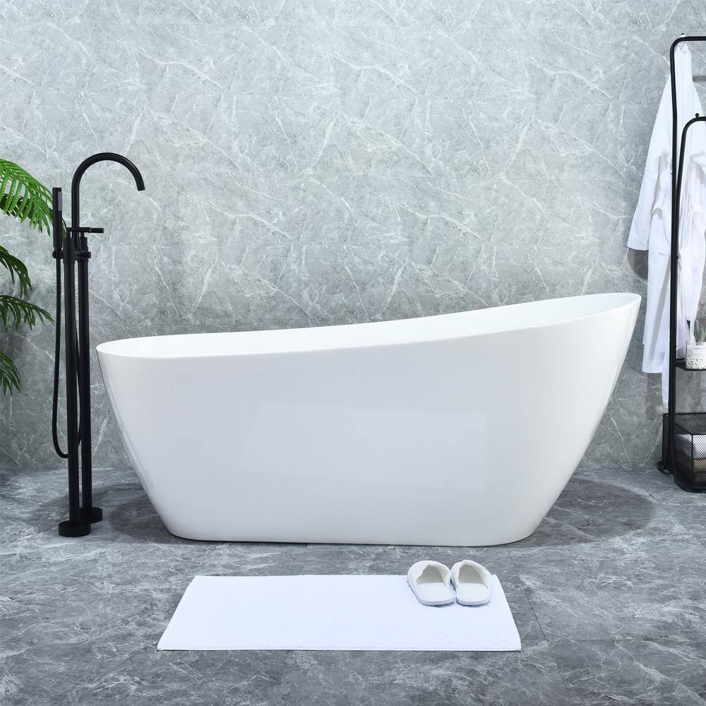 Gnosall 2 Handle Floor Roman Tub Faucet with Diverter