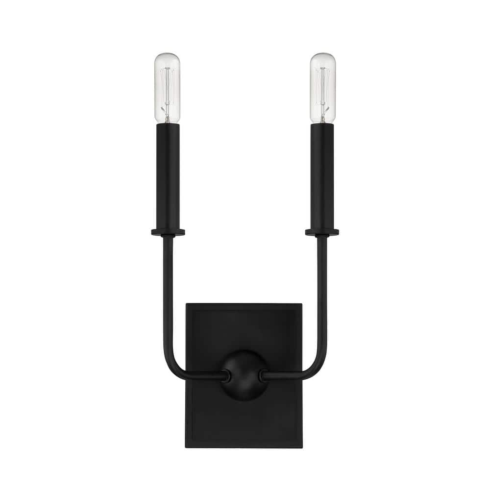 Savoy House Avondale 2 - Light Wall Light in  Matte Black