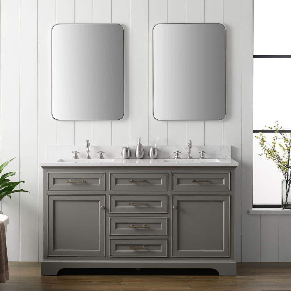 Sudio Design Thompson 60" W Double Vanity & Reviews | Perigold