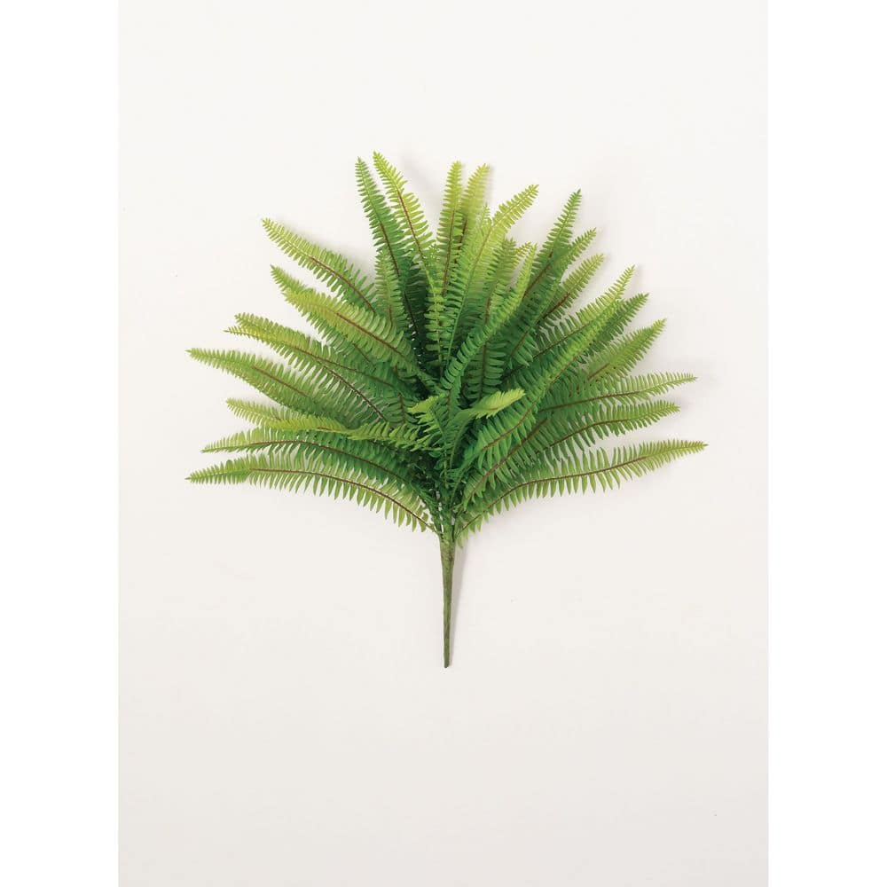 Sullivans Artificial Fern Bush 20"H Green