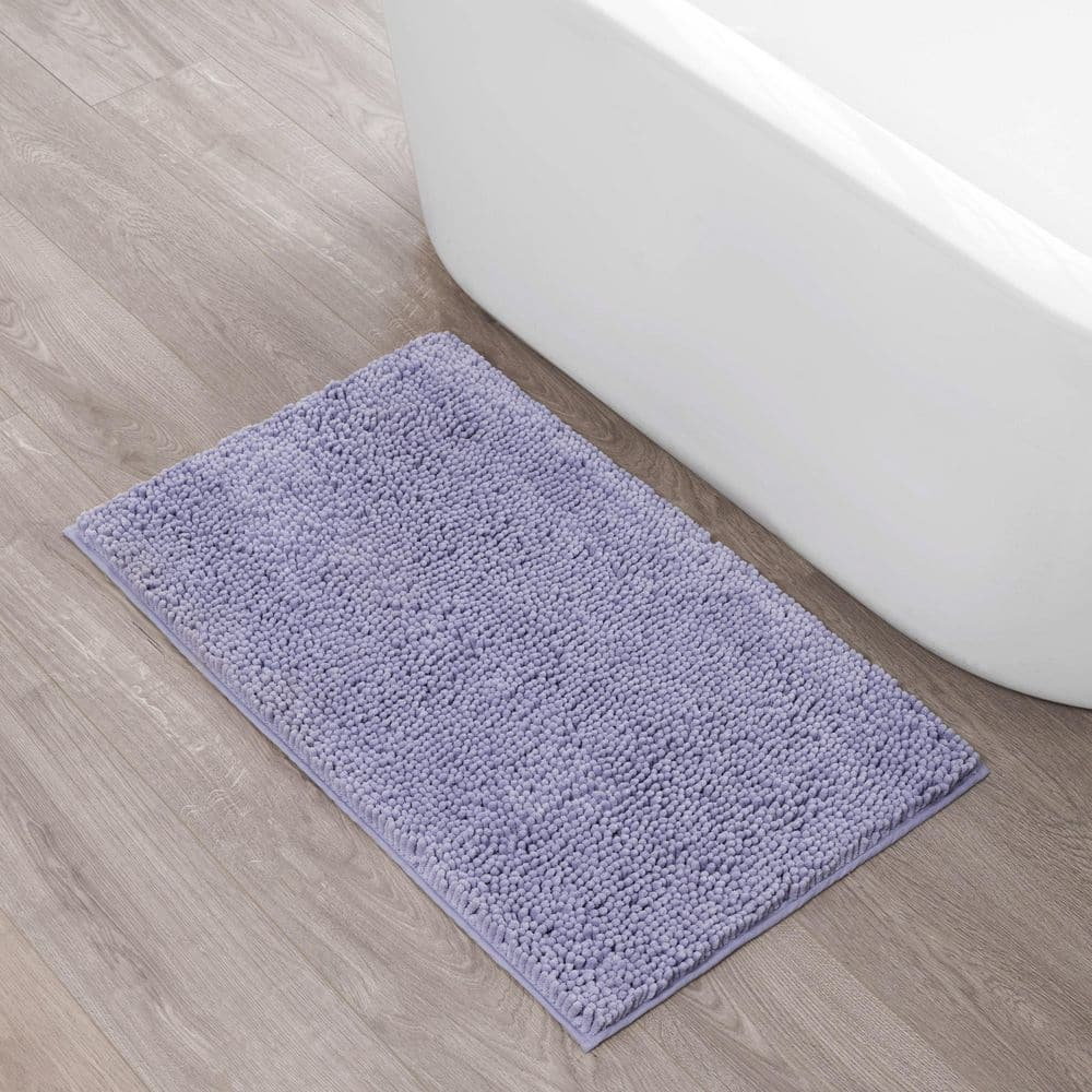 Resort Collection Chenille Plush Loop Bath Mats