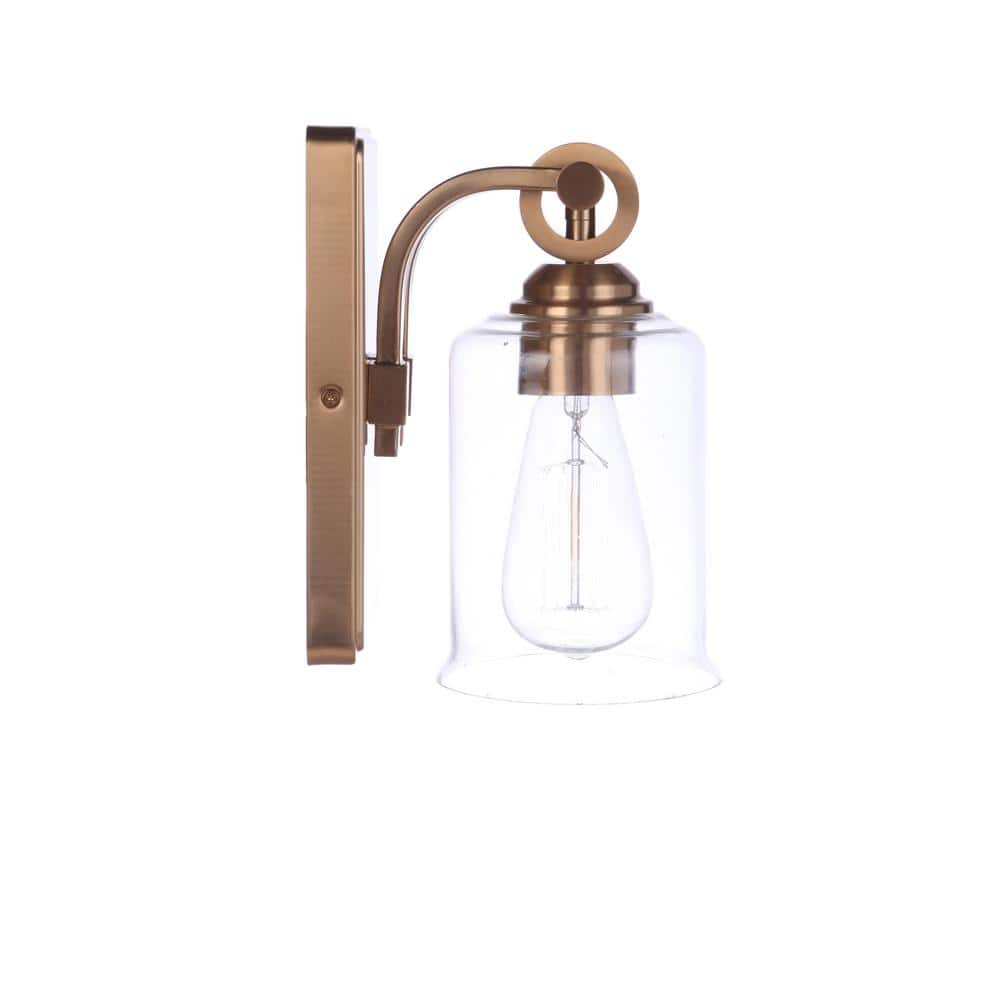 Craftmade Lighting Romero 1 - Light Wall Light in  Satin Brass