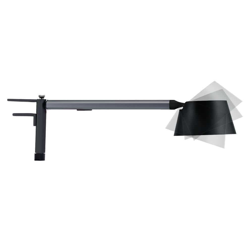 BLACK+DECKER Verve Designer LED Clamp Light, Fits Shelves, Cubicles & Headboards, True White LED + 16M RGB Colors