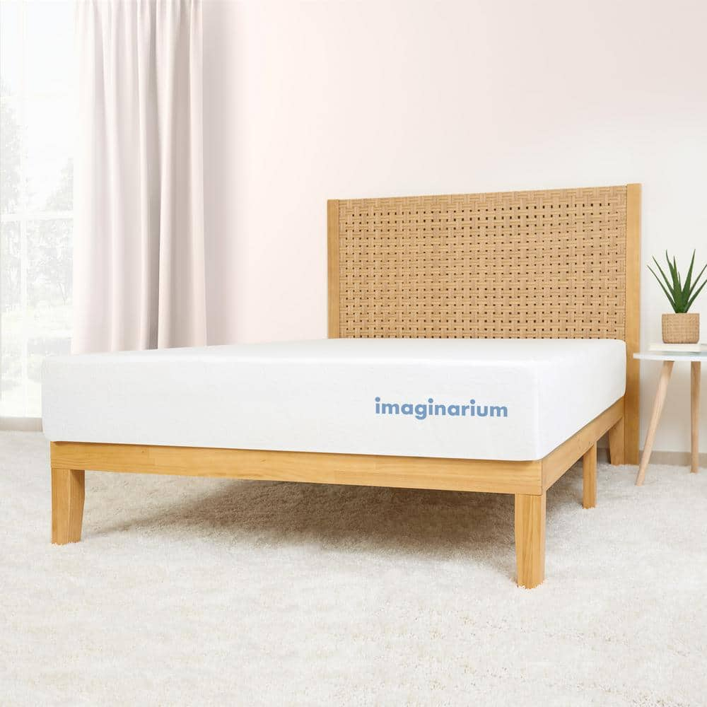 Imaginarium 10" Hybrid of Memory Foam and Coils Mattress with Antimicrobial Treated Cover, King