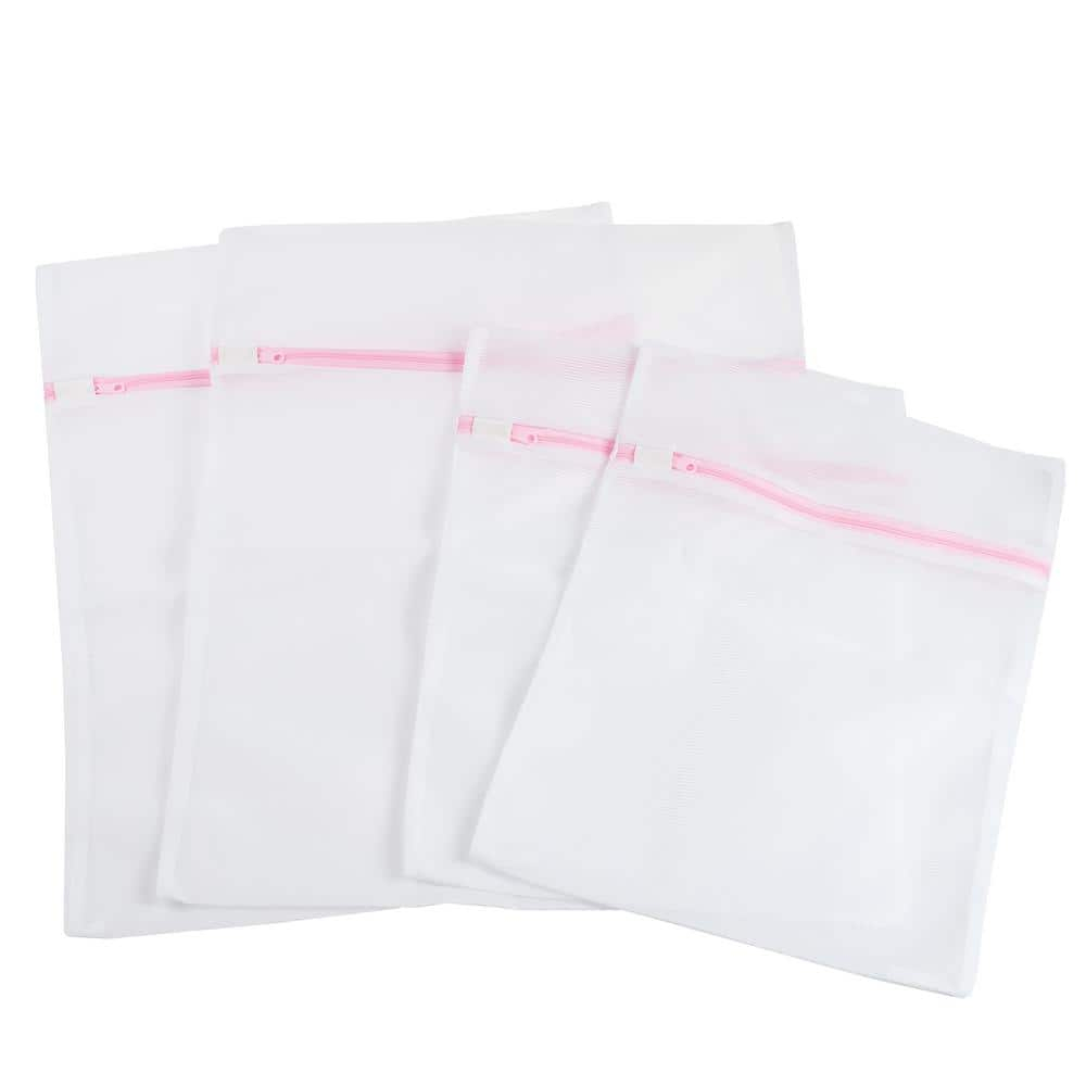Everyday Home Mesh Laundry Bags, 4 Pack, 2 Medium & 2 Large
