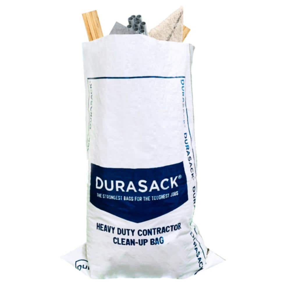 DURASACK® Woven Contractor Clean-Up Bags, Heavy Duty, 30" x 45", 40 Gallon, 20 Count