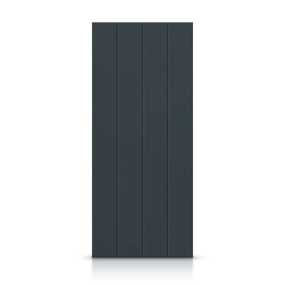 Calhome Hollow Paneled Painted Slab Door