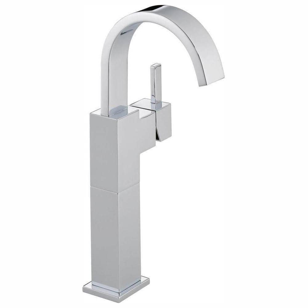 Delta Vero Single Handle Vessel Bathroom Faucet, Chrome