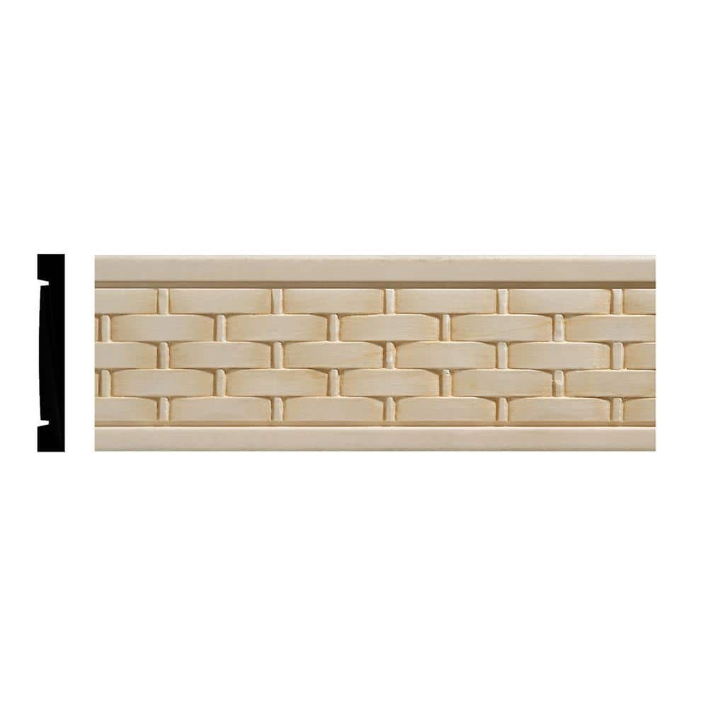 Ornamental Mouldings 47.5" x 2.5" x 0.34" Chair Rail