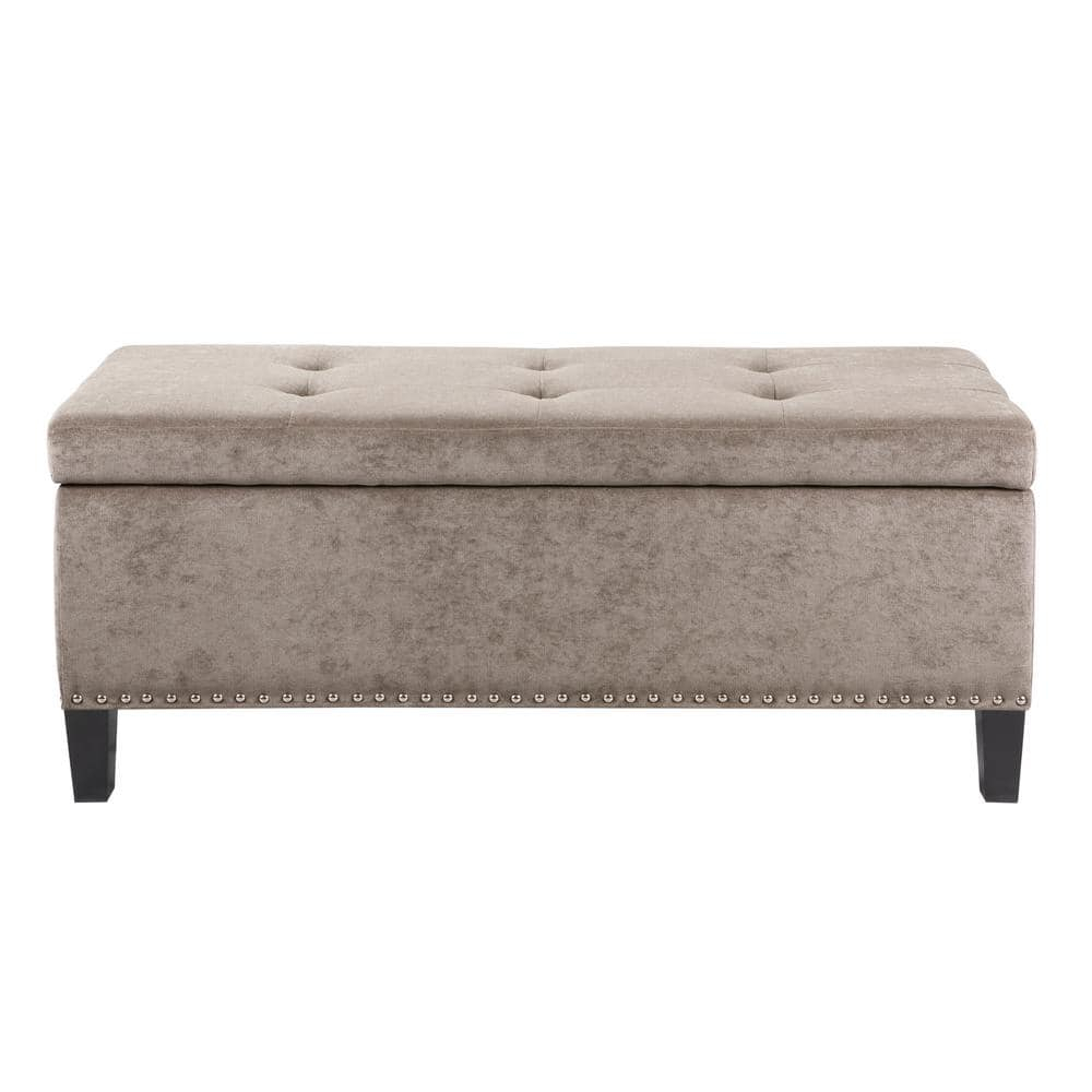 Madison Park FPF18-0197 Shandra II Tufted Top Storage Bench
