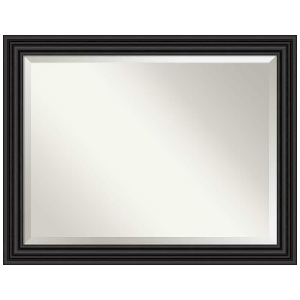 Colonial Black 45.75 in. x 35.75 in. Bathroom Vanity Mirror
