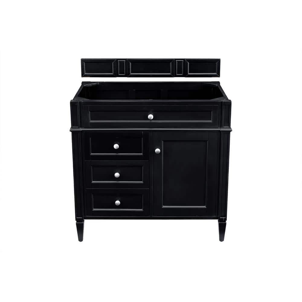 James Martin Vanities 650-V36 Brittany 36" Single Basin Poplar Wood Vanity Cabinet Only -