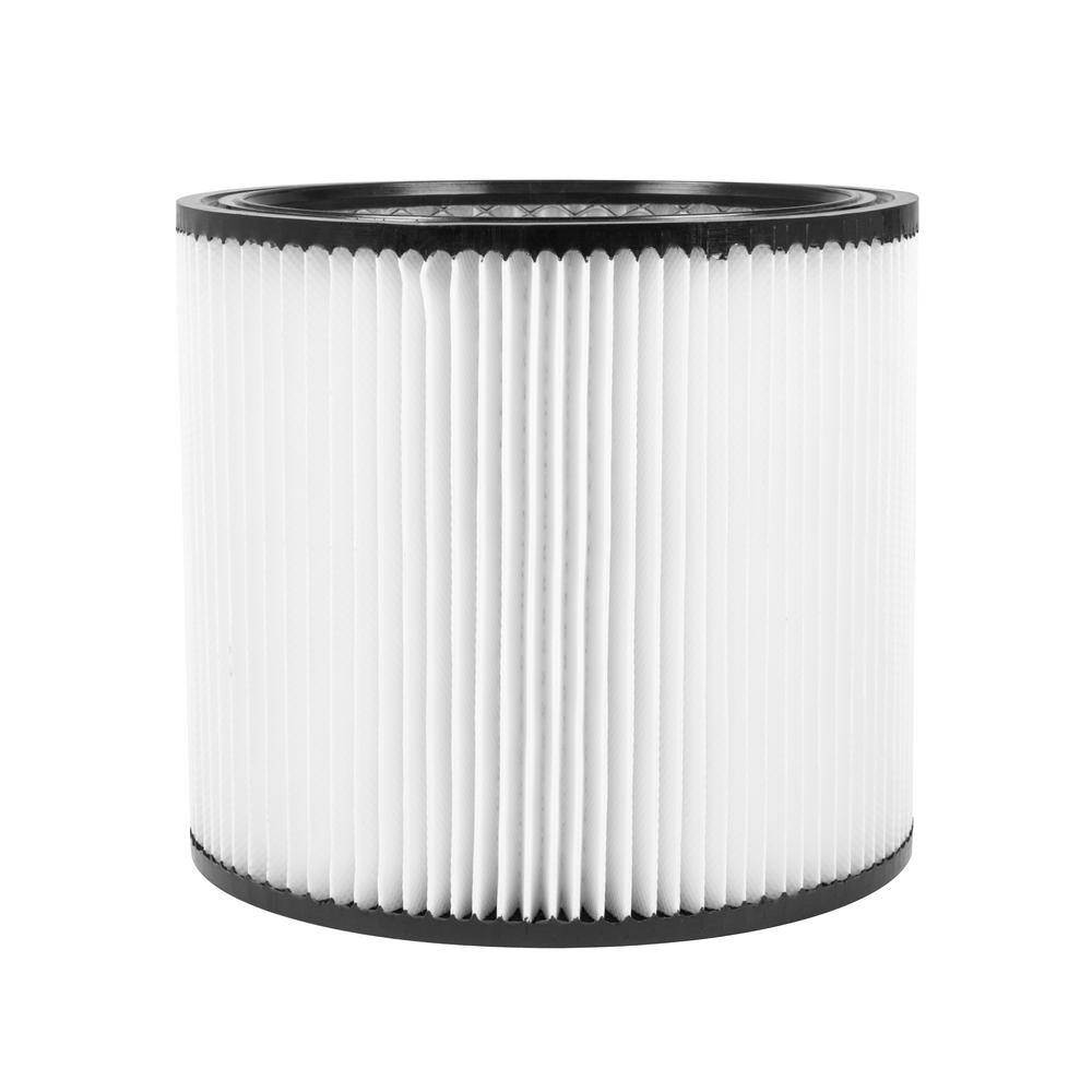 Universal Standard Cartridge Filter for 5-18 Gallon Wet/Dry Vacuum with No Cap