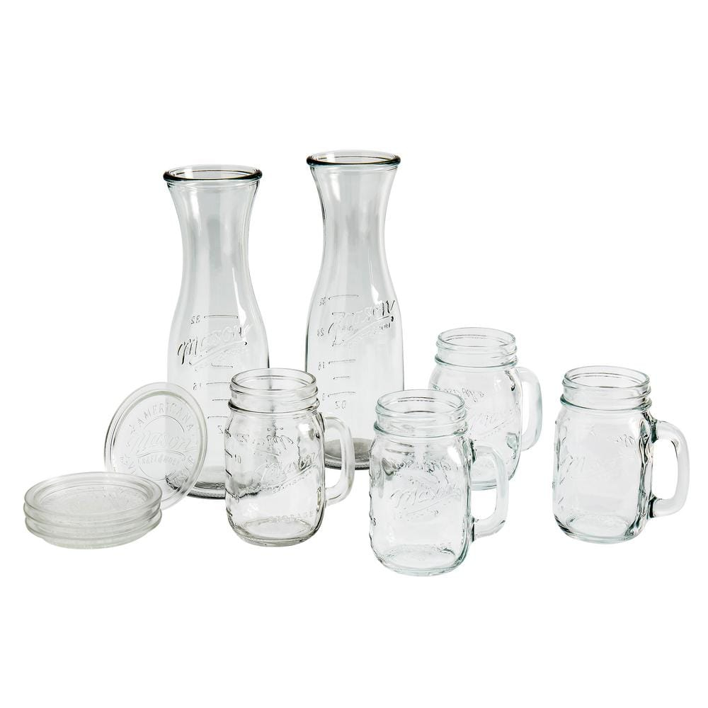 Mason Craft & More 10Pc Glassware Set