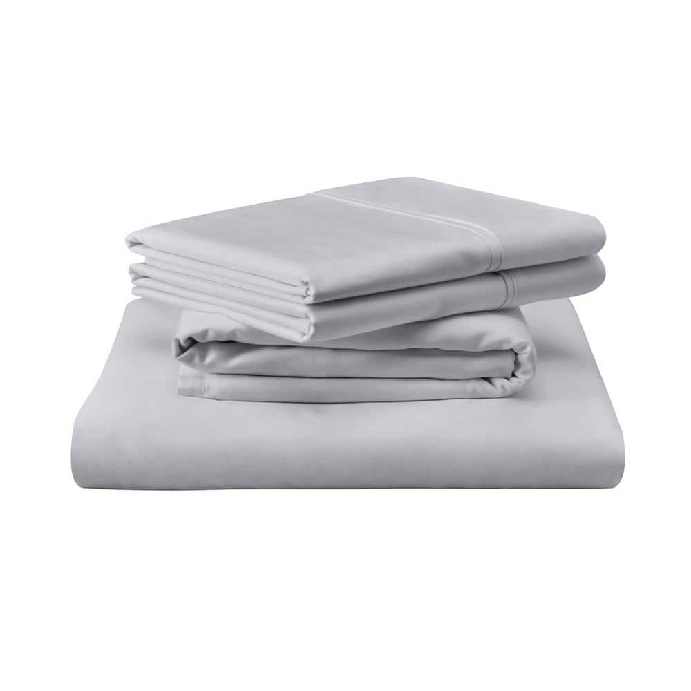 Tempur-Pedic Tempur Luxe Egyptian Cotton Sheet Set Silver Mist - Full, Adult
