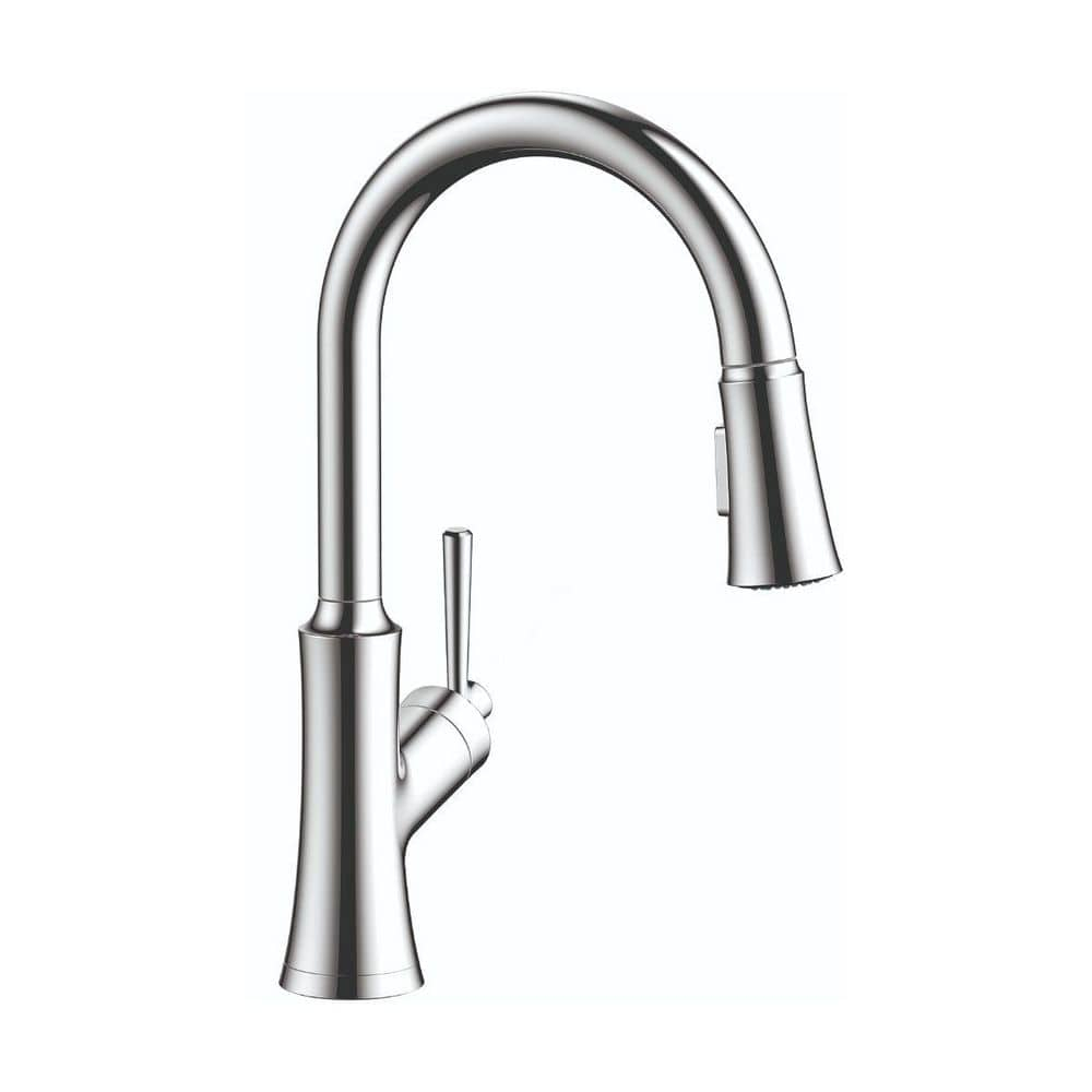 Joleena Pull Down Single Handle Kitchen Faucet