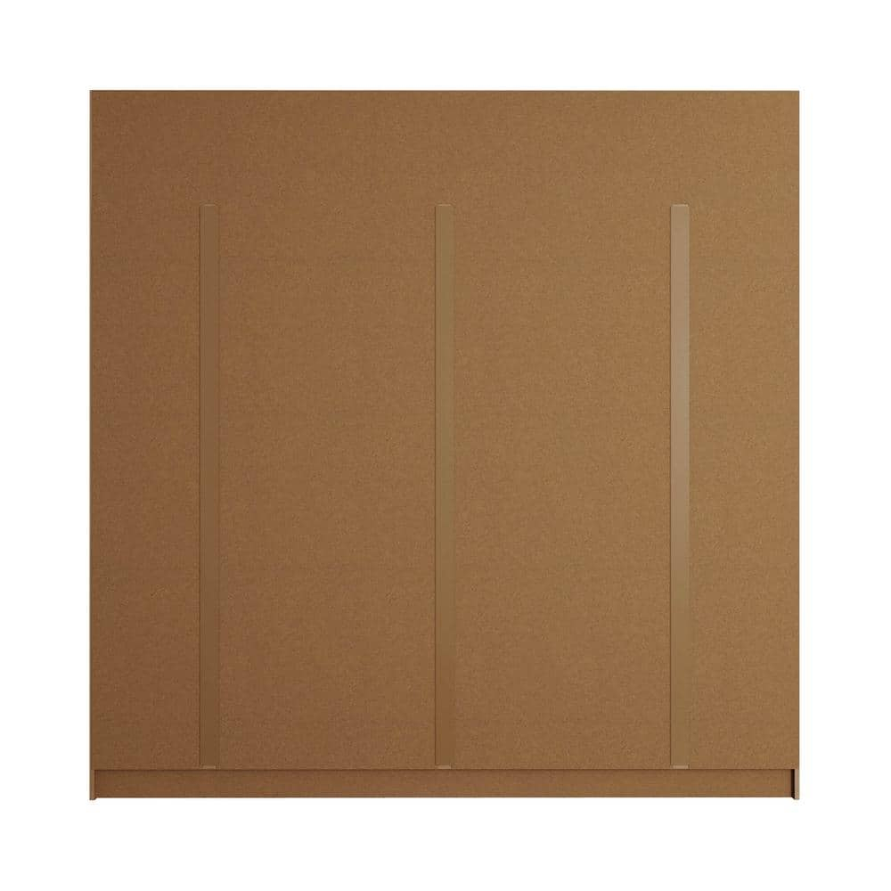 Eldridge 4 Drawer Freestanding Armoire Maple Brown High Quality Engineered Wood