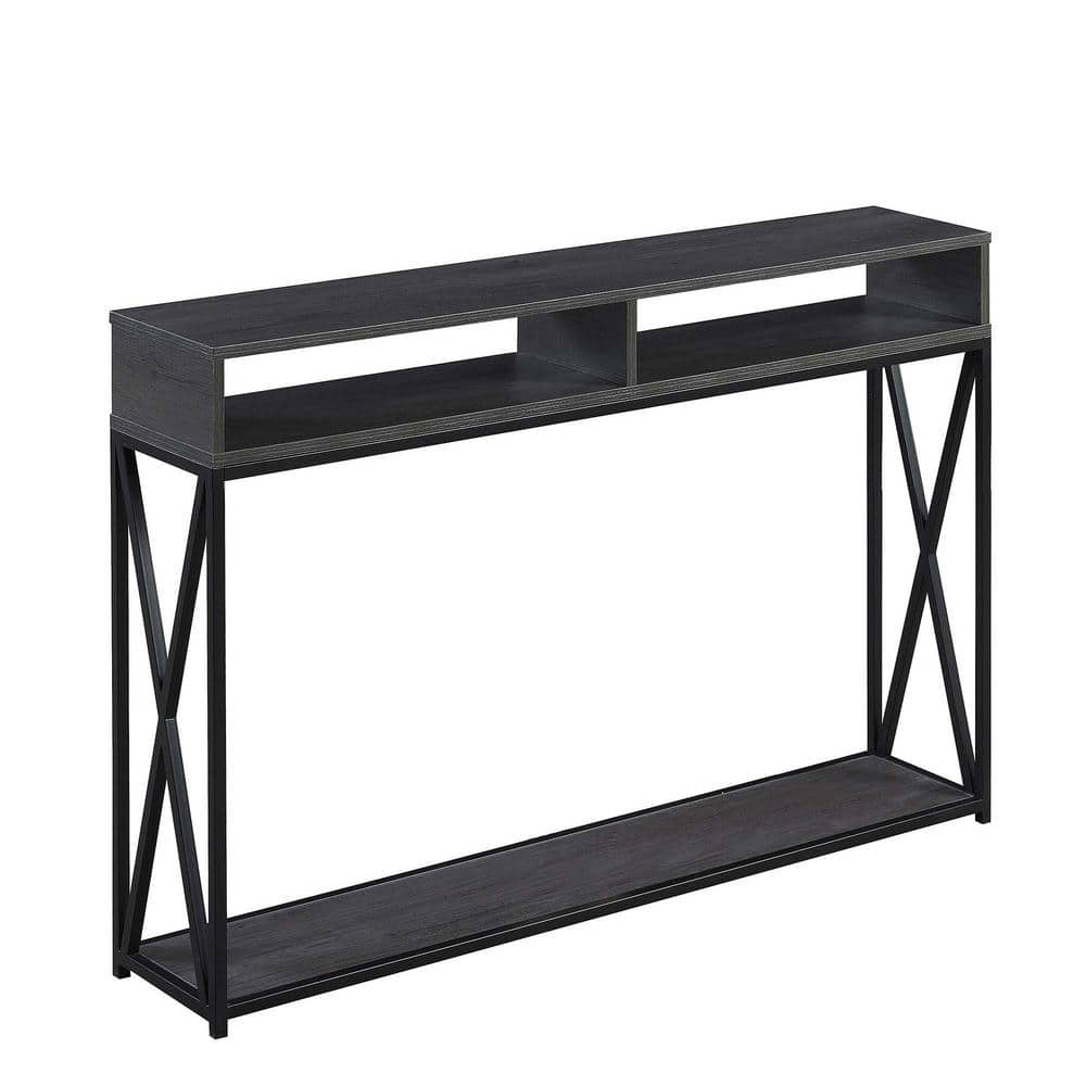 Convenience Concepts Tucson Deluxe 2 Tier Console Table, Multiple Finishes