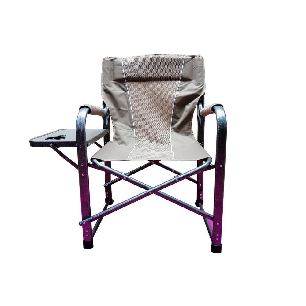 Caribbean Tropics Folding Director's Chair with Side Table