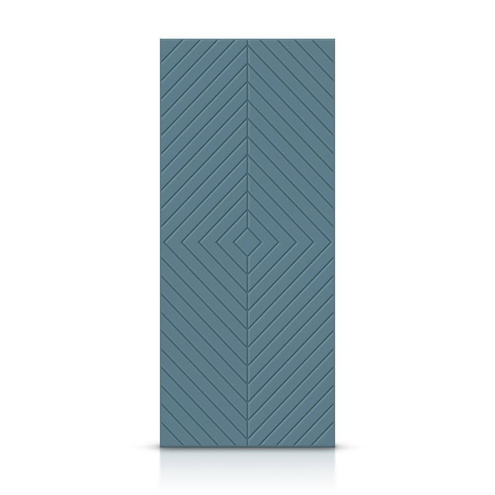 Calhome Hollow Paneled Painted Slab Door