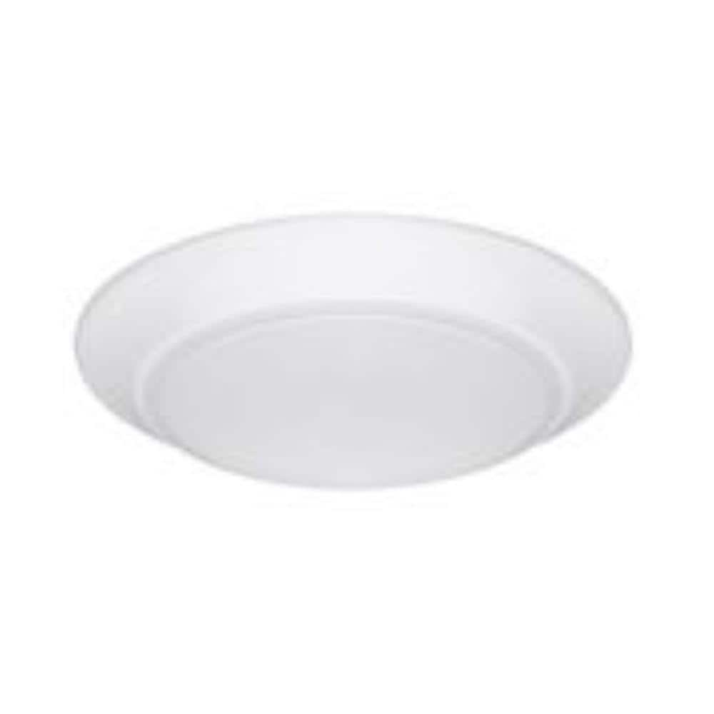 Euri Lighting  11.5 watt 3000K Round LED Flush Mount Ceiling Light - Frosted