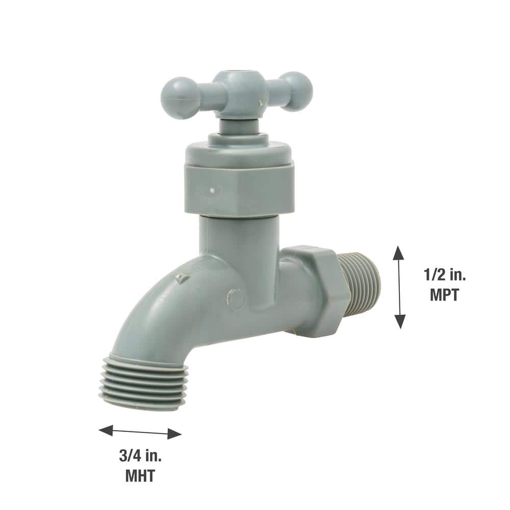 HOSE BIBB 1/2"MIP X MHT (Pack of 1)
