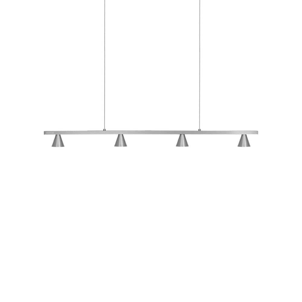 Dune Series Brushed Nickel Linear LED Pendant Light